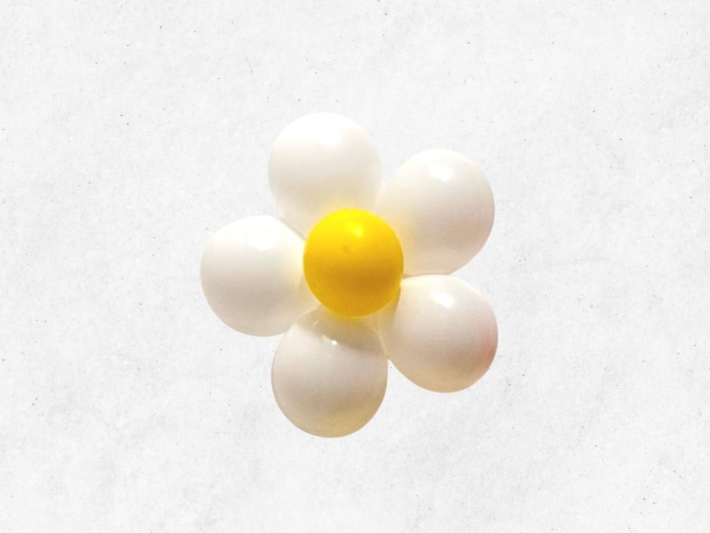Daisy Balloon Backdrop | Birthday Party Decor | Celebration Balloons | Individual Daisy Balloons | Flower Balloons Balloons | Flower Power