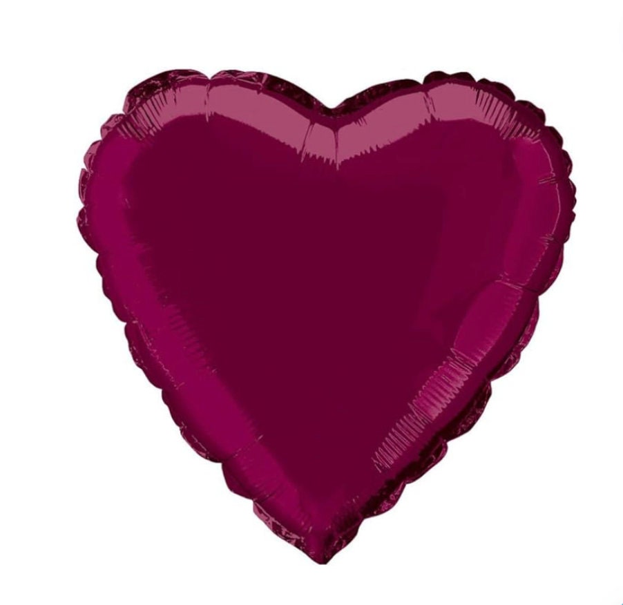 Individual Heart Balloon | Birthday Party Decor | Celebration Balloons | Love Balloons | Valentine's Day Balloons | Mother's Day Balloons