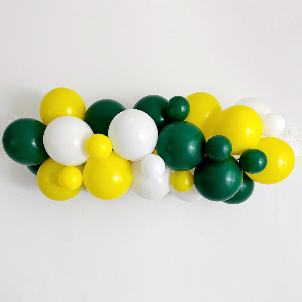 Golf Party Decorations | Par-Tee Time | Green and Yellow Balloon Garland | Golf Master Party Decor | Golf Tournament Decor
