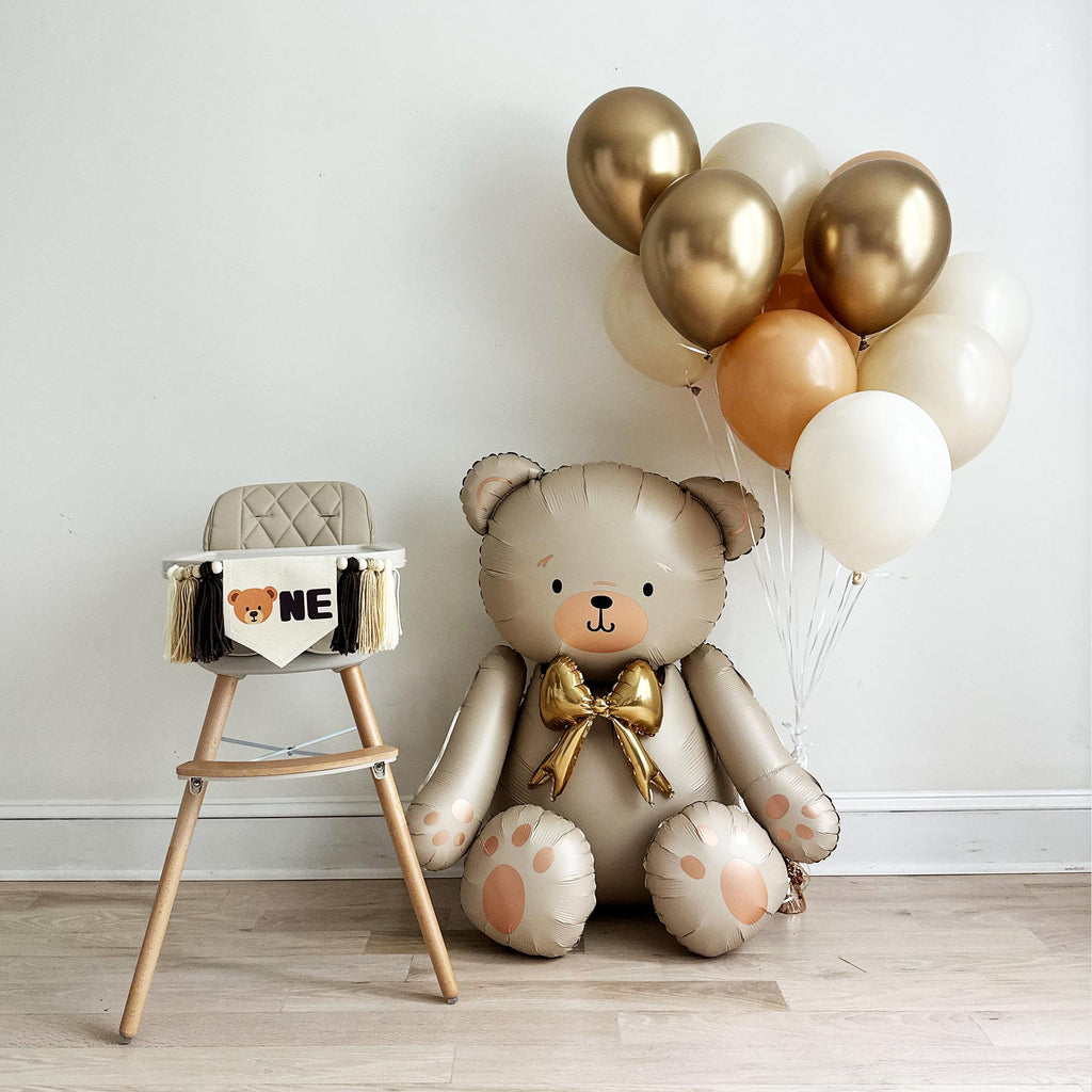 Bear Party | Teddy Bear Birthday Theme | Baby First Birthday | Baby Shower Decorations | Party Balloons | Gender Reveal |