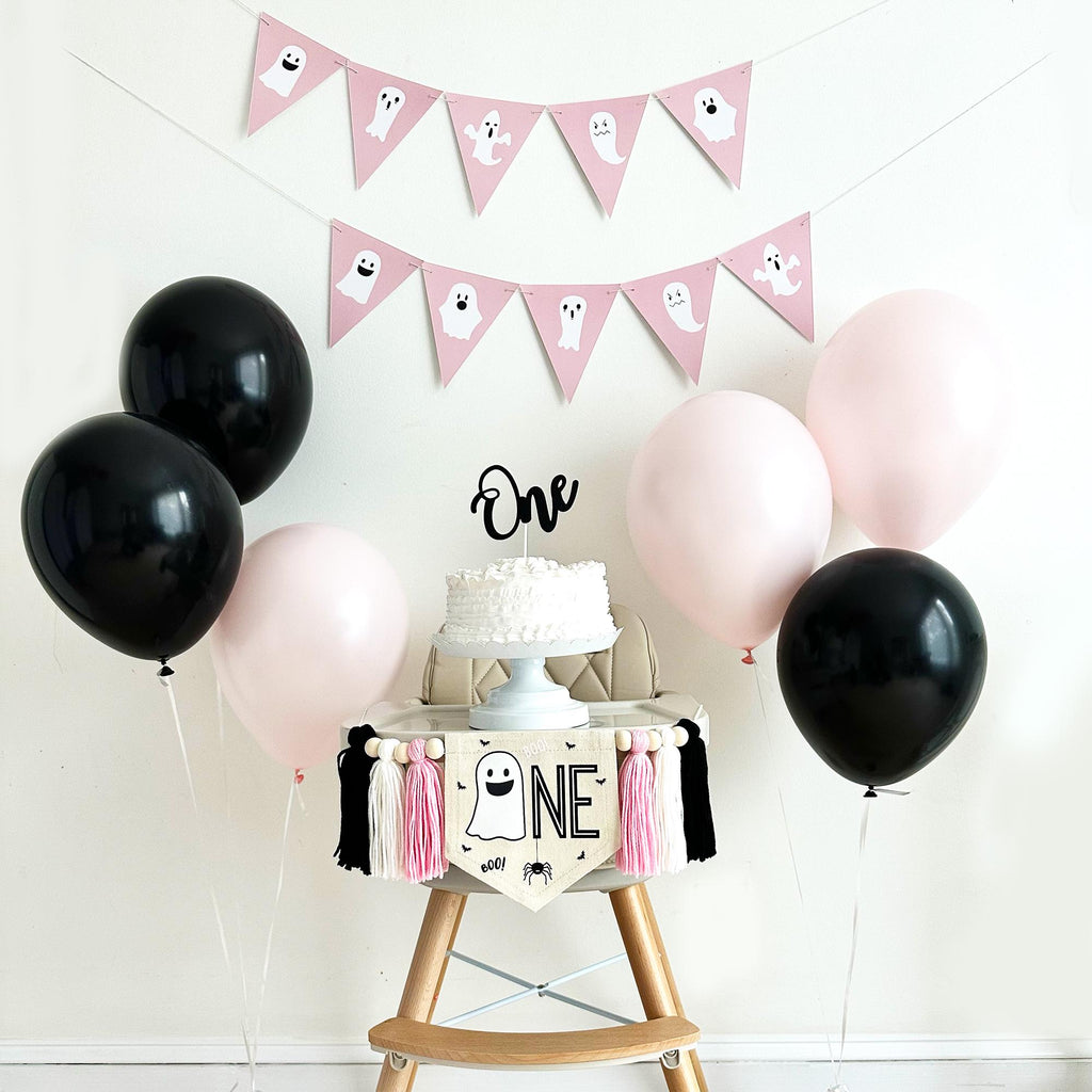 Halloween Birthday Party | Halloween First Birthday | One Banner | High Chair Banner