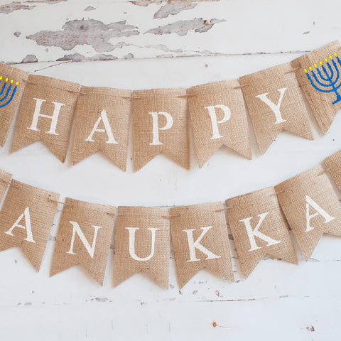 Hanukkah Party Balloons & Banners