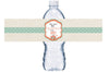 Fall Water Bottle Label, Pumpkin Bottle Label, Autumn, Thanksgiving Bottle Wrap,  BL007