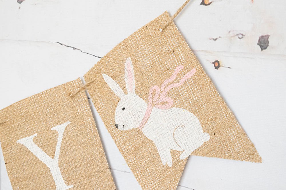 Woodland Party Decor, Custom Bunny Banner, Woodland Baby Shower Decoration, Woodland Nursery Decor,  Toadstool Decor, B573