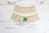 St Patrick's Day Baby Shower Decor, Baby Boy Shower, Mama To Be Banner, Shamrock Baby Shower Garland,  Clvoer Baby Shower Chair Sign,  B915