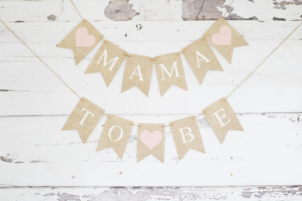 Baby Shower Decor, Mama To Be Garland, Pink Mom To Be Sign, Girl Baby Shower Banner,  Chair Banner,  Girl Gender Reveal, B910