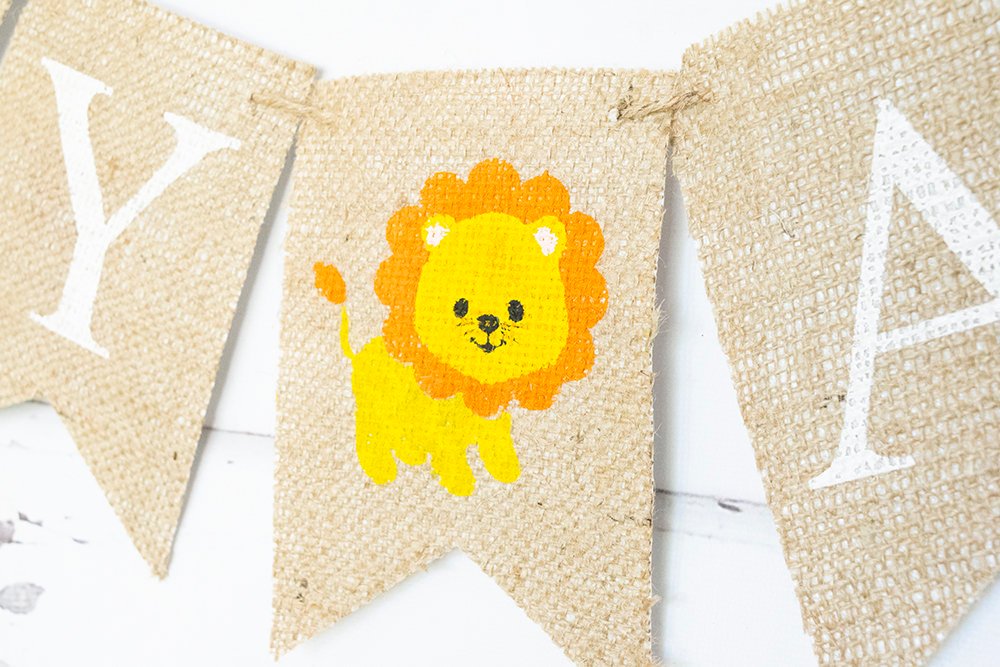 Safari Baby Shower Decoration, Lion Baby Shower Banner, Lion Nursery Decor, Jungle Baby Shower Banner, Personalized Safari Sign, B800