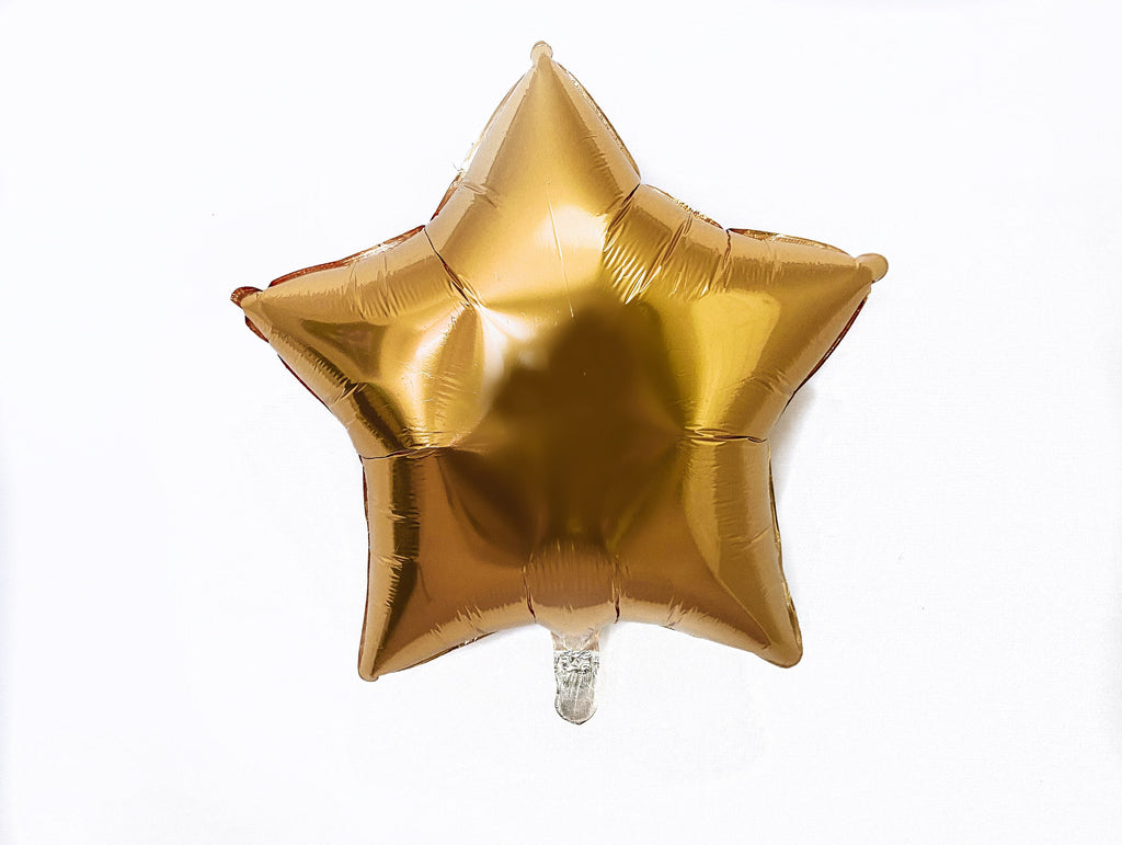 Gold and Silver Star Balloons, Foil Star Balloon, Birthday Party Decorations, Gold Decorations, Silver Party Decor COL192