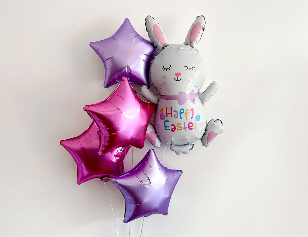 Easter Bunny Balloon, Spring Balloon Collection, Spring Party Balloons, Easter Party Decor, Easter Party Decoration, Easter Birthday Party