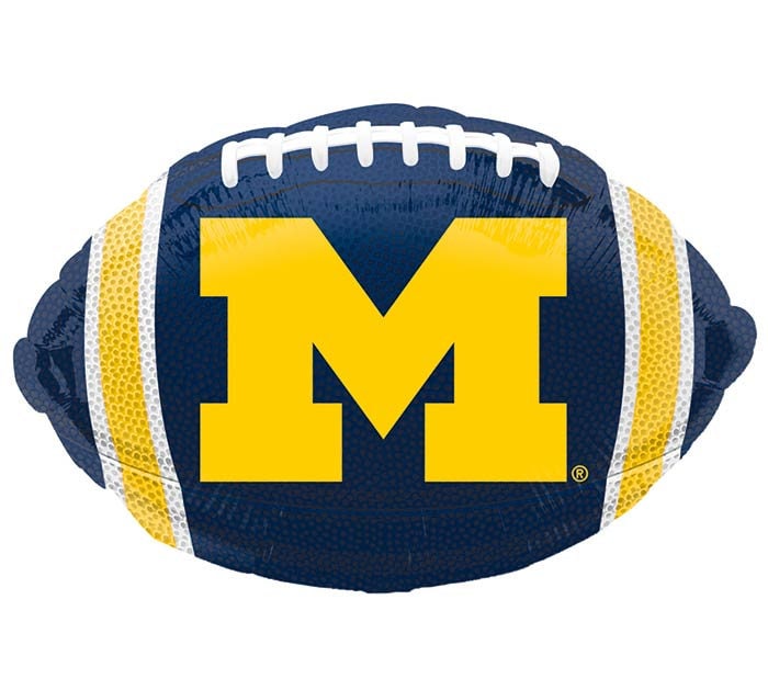 Michigan Football Decorations, Graduation Party, Game Day Balloons, Football Banquet Decorations COL300