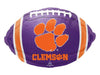Clemson Balloon 17" | Football Party Decor | Graduation Party Balloon | Sports Balloon | Tailgate Decor | Football Balloon | BAL310