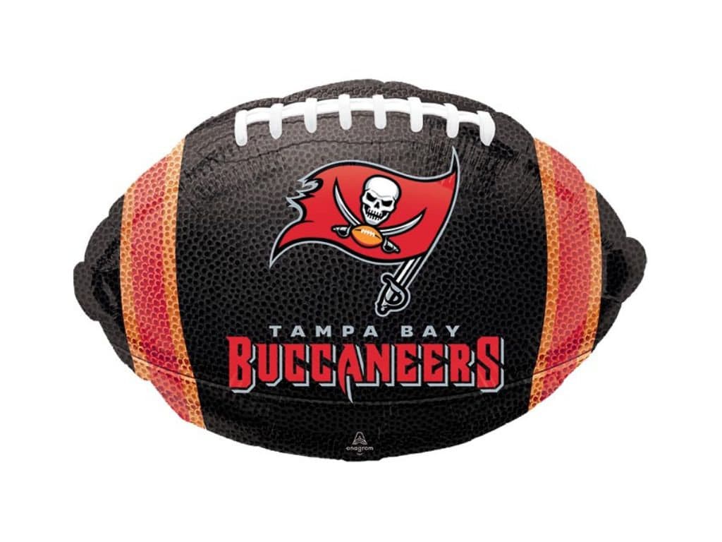 Buccaneers Balloon 18" | Football Party Decor | Sports Balloon | Tailgate Decor | Football Birthday Photo Prop | BAL255