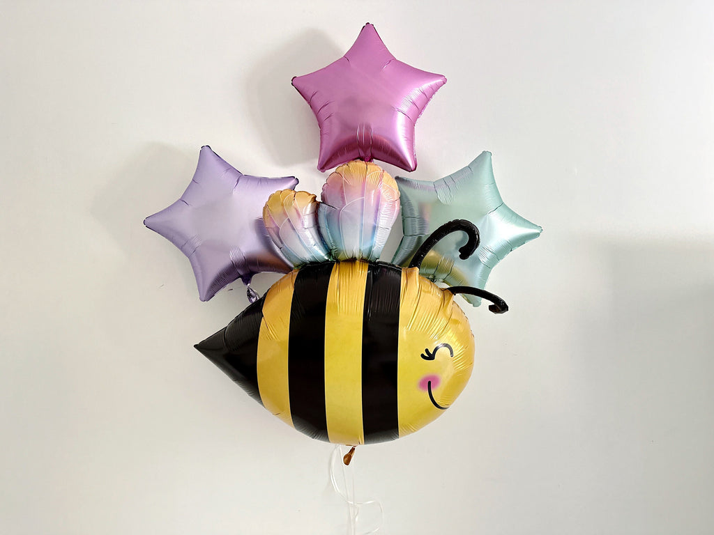 Sweet Bee Balloon 38" | Bumble Bee Party Balloons Decor | Sweet Bee Balloon | Bumble Bee Birthday Photo Prop | COL446