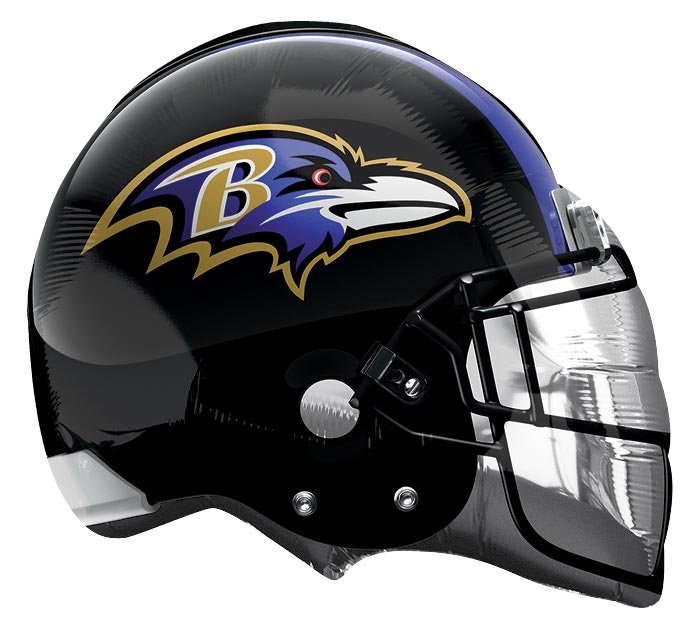 Ravens Balloon 21" | Football Party Decor | Sports Balloon | Tailgate Decor | Football Birthday Photo Prop |