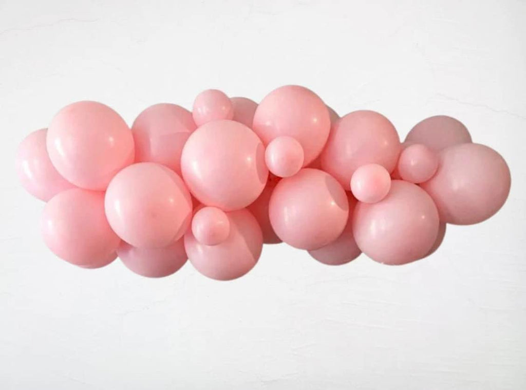 Tea Party Decorations, Light Pink Balloon Garland, Tea Party Decor, Tea Baby Shower, Mother's Day Party, Pink Balloons, 2nd Birthday