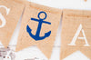 It's A Boy Banner, Nautical Banner, Nautical Baby Shower Banner, Nautical Boy Banner, Anchor Banner, B148
