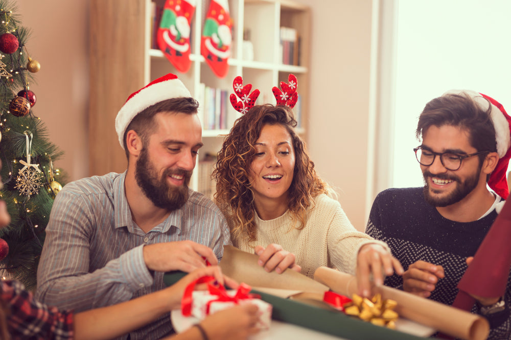 Have Fun and Get it Done with a Gift Wrapping Party! – Swanky Party Box