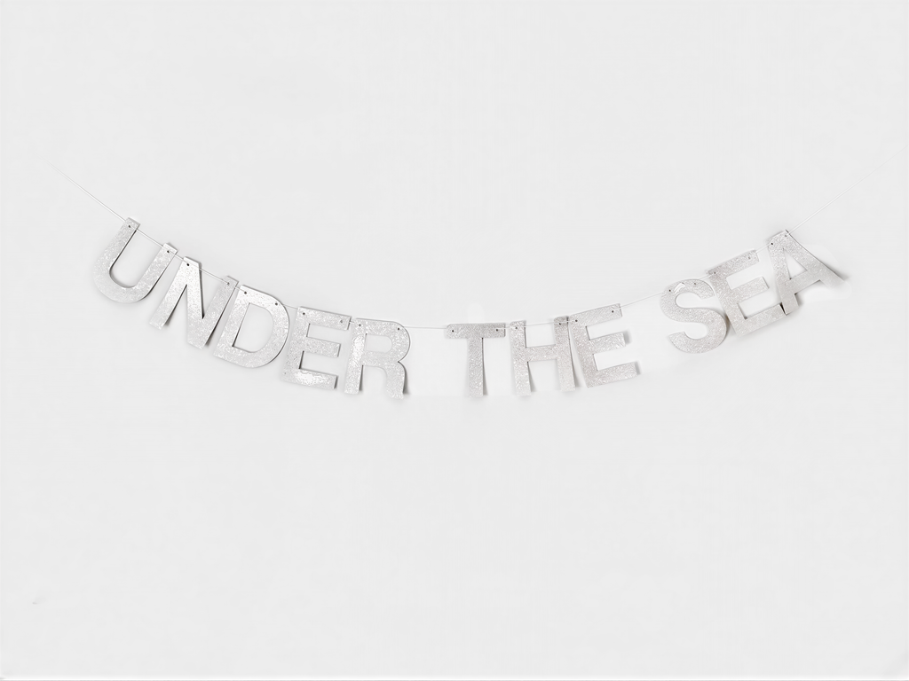 the words "UNDER THE SEA" in a decorative banner.