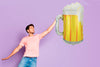 Beer Party Decor, Octoberfest Celebration, Prost Decor, Cheers Beers Balloon, Large Beer Mug Balloon