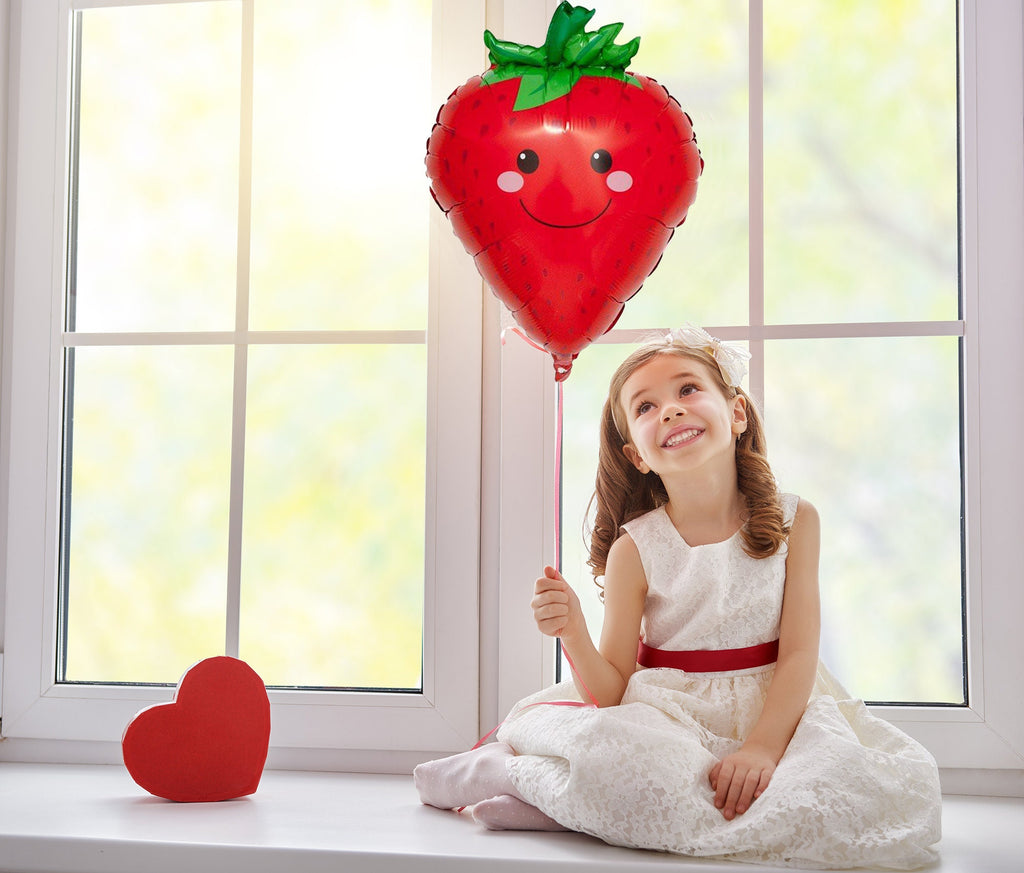 Strawberry Balloons, Strawberry Party Decor, Strawberry Shortcake Party, BAL031