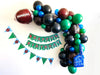 Football Birthday Collection | Football Party Decor | Football Balloon Arch | Sports Balloon Garland | COL080