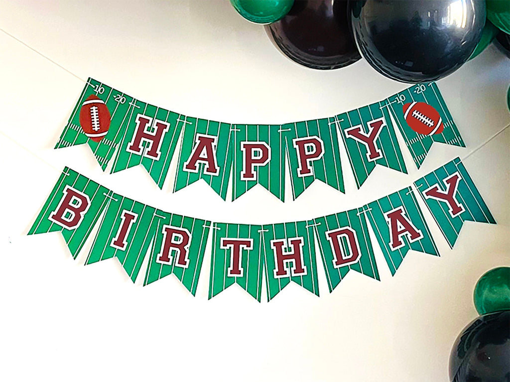 Football Birthday Collection | Football Party Decor | Football Balloon Arch | Sports Balloon Garland | COL080