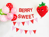Strawberry Party Collection | Strawberry Party Decor with Balloons | Berry Sweet Decorations | Tutti Fruiti Decor | COL094