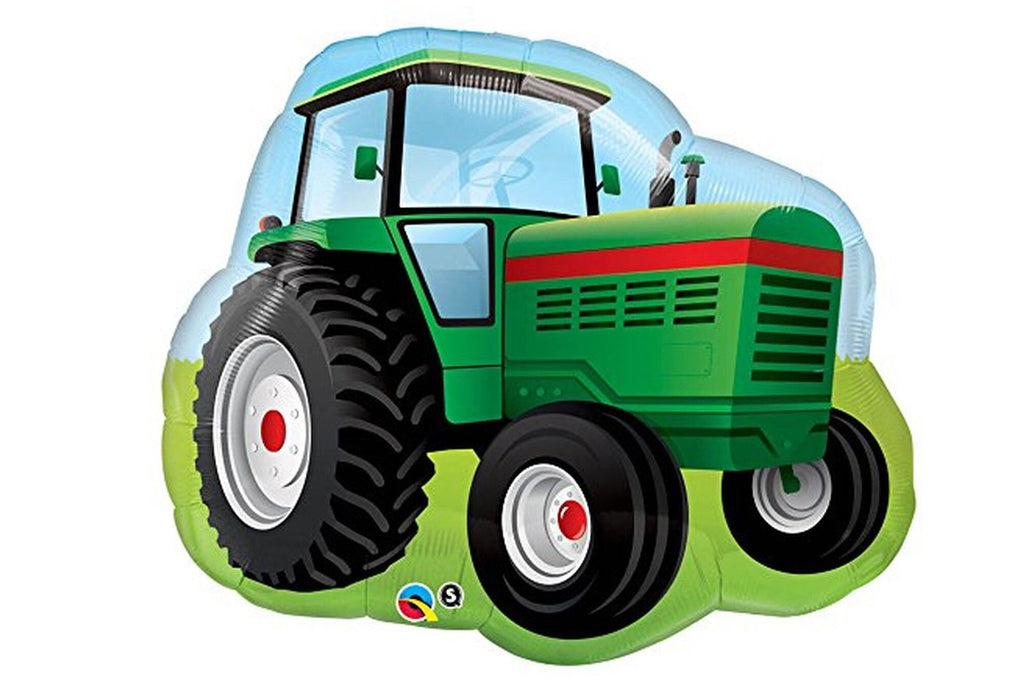Tractor Balloon, Farm Balloons, Farm Party Decor, Farm Party Balloons, Happy Birthday Farm Balloon, Farm Party Theme