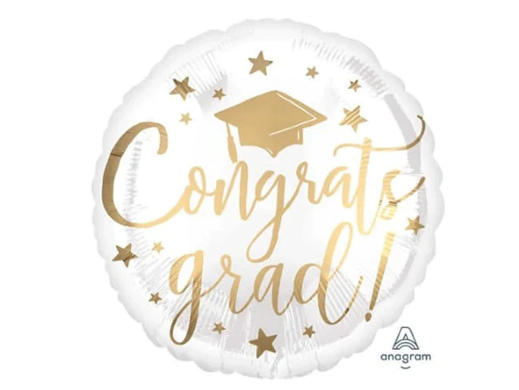 Black and Gold Graduation Balloons | Graduation Party Decorations