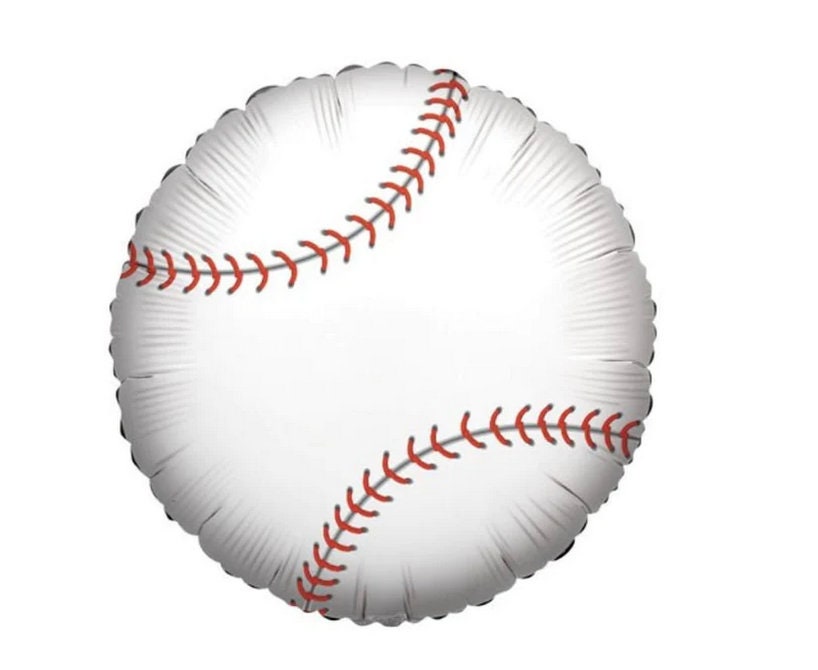 Baseball 1st Birthday Balloon Tower