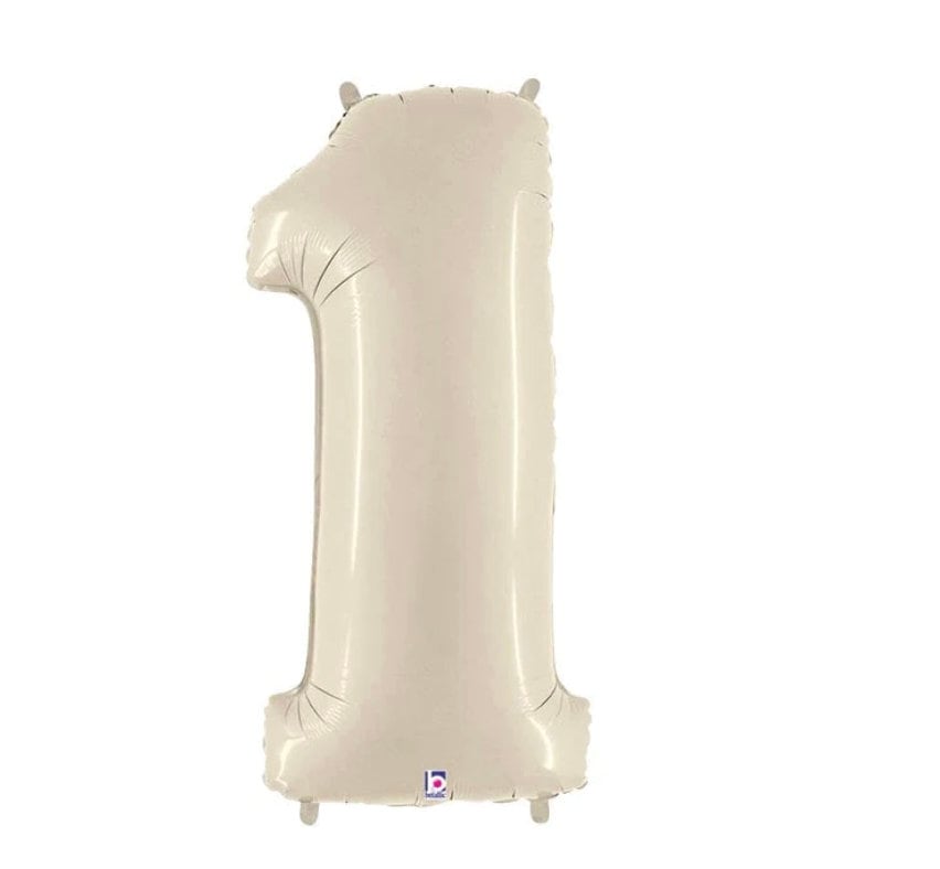 Bunny 1st Birthday Balloon Tower