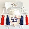 Customized Rookie of the Year Baseball Tassel Banner