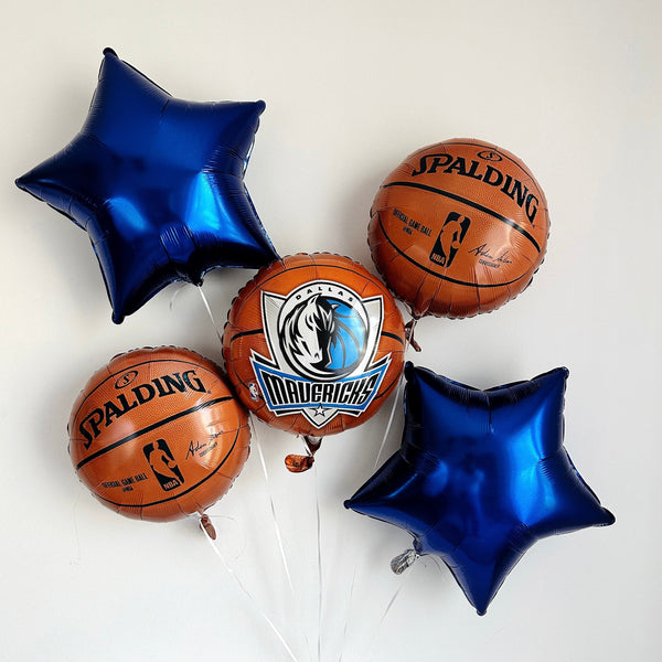 Mavericks Basketball Decorations, Basketball Party, Game Day Balloons, Basketball Banquet Decorations