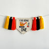 I Dig Being One Construction First Birthday Banner