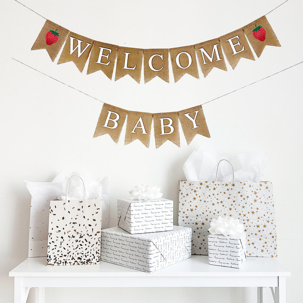 Strawberry Sweet Baby Girl Shower Decorations