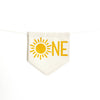 First Trip Around The Sun or Little Sunshine First Birthday Tassel Banner