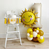First Trip Around The Sun Birthday Balloons, Little Sunshine Balloon Tower, Boho 1st Birthday Party Decor