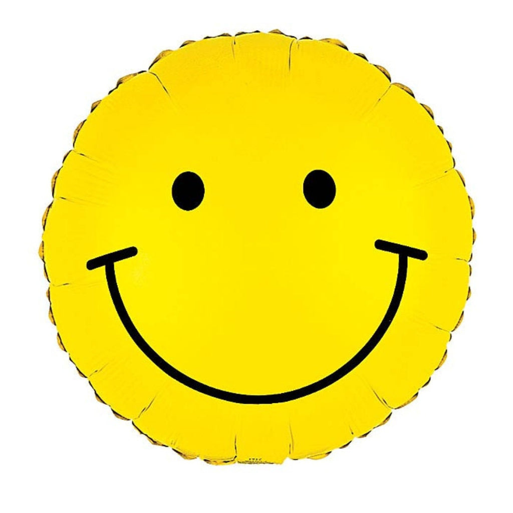 One Cool Dude Smile Face Birthday Balloon Tower