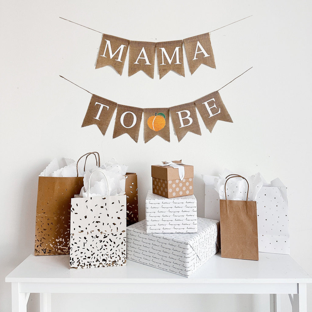 Peach Baby Shower Decorations | Welcome Baby Sign | Sweet Little Peach Baby Shower | Gender Reveal | Baby Girl Nursery