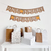 Peach One Banner | Fruit First Birthday Party Decor