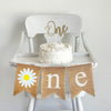 Daisy One Banner | First Birthday Party Decor