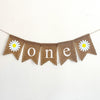 Daisy One Banner | First Birthday Party Decor