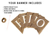 Pig Out Sign | Farm Animal Birthday | BBQ Banner | BBQ Party Decor | Birthday Picnic | Summer Picnic Ideas | Summer Cookout Decorations