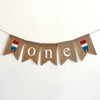 1st Birthday Decor, July 4th Popsicle One Banner