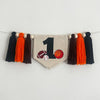 Sports 1st Birthday Party Decorations, All Star First Birthday Highchair Sign, Tassel Banner, Football, Basketball, Baseball, Cake Smash