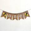 1st Birthday Decor, Bumble Bee One Banner