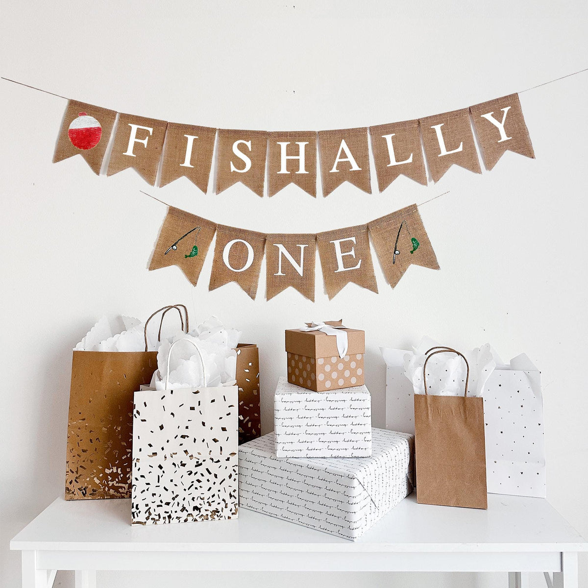 Ofishally One | Fishing Birthday Party | Baby Boy First Birthday ...