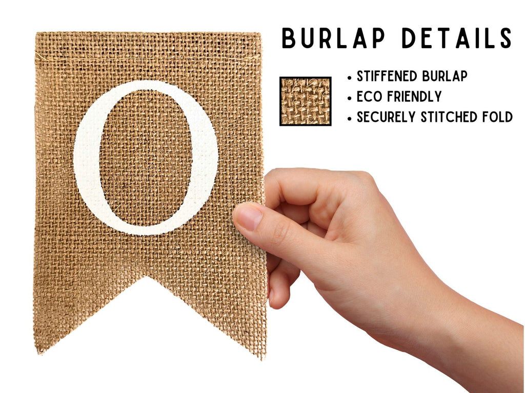 Concessions Stand Burlap Banner | Football Party Decorations