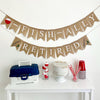 Gone Fishing Banner for Birthday Party or Home Decor