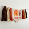 Pie 1st Birthday Party Decorations | One Cutie Pie First Birthday Tassel Banner